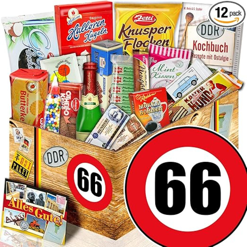 DDR produktai XXL - Gimtadienis 66 - Dovanų idėja tėčiui - Nostalgijos rinkinys XXL