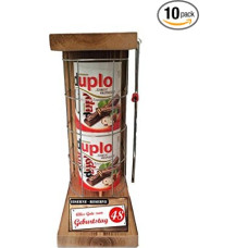 Gimtadienio dovana Duplo baro dovana 48-asis gimtadienis Geležies atsargų tinklelis, įskaitant pjūklo dovanų rinkinį 48-ajam gimtadieniui Tekstas raudonas Laimingo 48-ojo gimtadienio