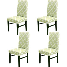 Chair Cover Set, Universal Stretch, Elastic Protective Slipcovers for High Back Chairs, Dining Room, Wedding Banquet, Party Decoration