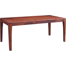 Massivmoebel24.de Brooklyn valgomojo stalas iš medžio masyvo #01, pagamintas iš sheesham medienos - riešutmedžio, alyvuotas, 140 x 90 x 76 cm, modernus valgomojo stalas iš medžio masyvo