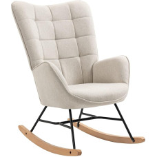 MEUBLE COSY supamasis krėslas Atsipalaidavimo krėslas Svetainės krėslas Relax Lounge su paminkštinta sėdyne 68 x 87 x 98 cm