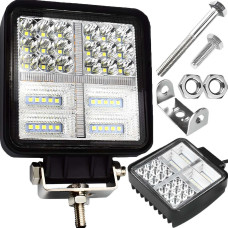 Retoo Halogeninis OFF ROAD žibintas, atsparus vandeniui 38 LED 12/24 V 177 W
