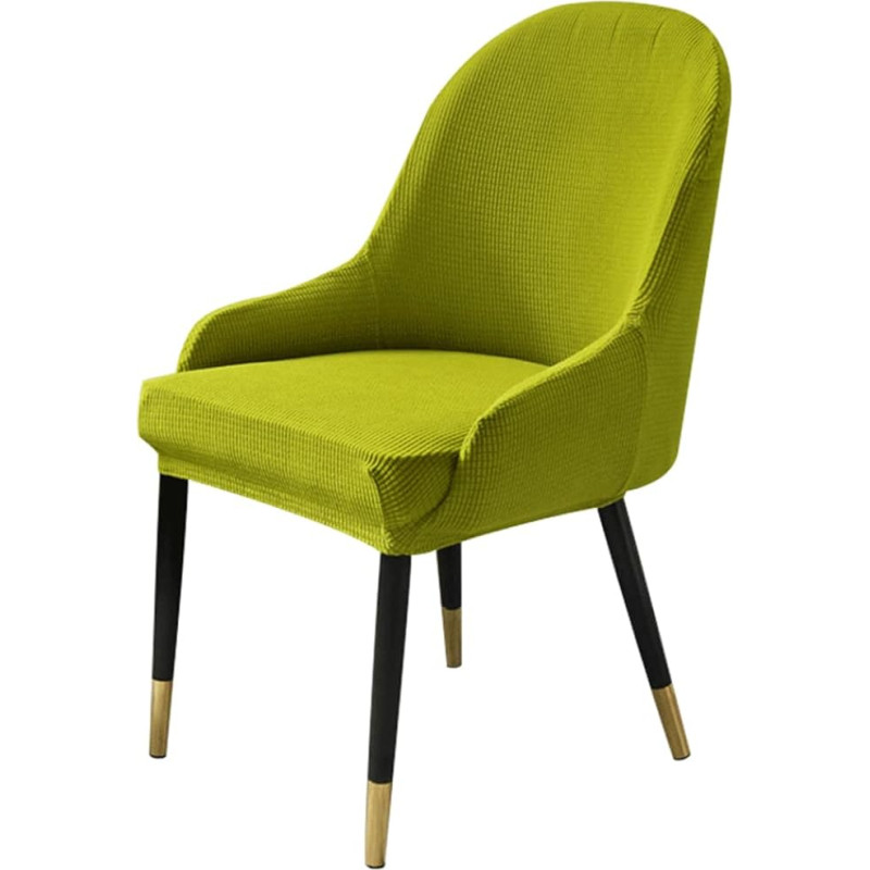 Įtempiami kėdės atramos užvalkalai, rinkinys 1/2/4, biuro kėdės 