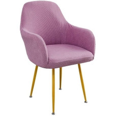 Virtuvės kėdžių užvalkalai, rinkinys iš 6, 4, kėdžių užvalkalai, 6 dalys, pilka, su porankiais, biuro kėdės užvalkalas, kukurūzų grūdų aksomo fotelis, apsauginis užvalkalas, strypai, sėdynės užvalkalas, skirtas valgomajam, vestuvėms, vakarėliui, viešbučiu