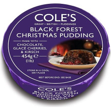 Cole's Black Forest Christmas Pudding 454g