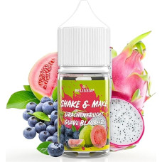 Belissia Shake and Make Dragon Fruit Guava Blueberry - 30 ml High Dose Food Aroma - for Refilling, for Baking, Food, Drinks, Shakes, DIY & Room Fragrance - Vegan & No Additives