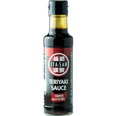 ITA-SAN Teriyaki Sauce Seasoning Sauce with Oriental Flavours, Sweet Ideal for Asian Barbecue, 1 x 150 ml