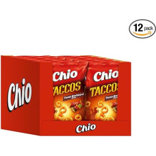 Chio Taccos Texas Barbecue Pack of 12 x 75 g