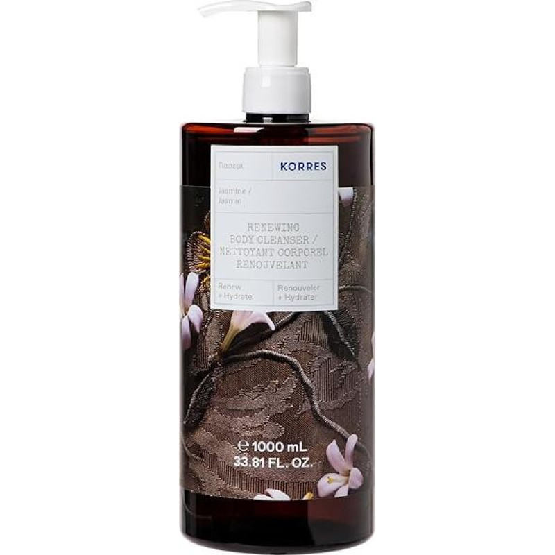 KORRES atgaivinanti dušo želė, dermatologiškai patikrinta, veganiška, 250 ml