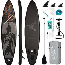 FEATH-R-LITE Aufblasbare Stand Up Paddle Boards Multifunktionale Paddleboard Mit Handpumpe, Sup Rucksack, Leine, Einstellbares Paddel, Für Erwachsene, Aller Fertigkeitsstufen