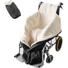 Neįgaliųjų vežimėlio kojos mufetas Žiemos Slip-On krepšys Neperpučiamas neįgaliųjų vežimėlis Slip krepšys Neįgaliųjų vežimėlio krepšys Žiemos krepšys Antklodė Bean Bag Neįgaliųjų vežimėlio antklodė Kojų antklodė Žiemos universalus dydis (juoda)