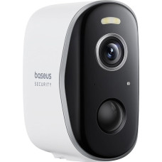Baseus Security N1 Outdoor WiFi Surveillance Camera, Requires H1 HomeStation, 210 Days, 2K HD, 145 Degrees, IP67, Night Vision, Camera Surveillance Wireless Battery Without Monthly Fees