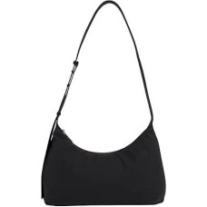 Calvin Klein Women's Tote Bag Soft Medium Large with Zip, Black (Ck Black), One Size, Black (Ck Black)