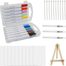 Magic Puffy Paint Art, 3D Drawing Canvas Sponge, Foam Texture Painting Paper Kit, DIY Puffy Texture Paper