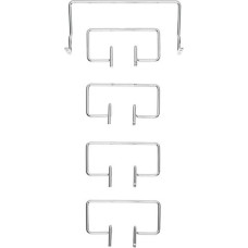 TEMPUR 5 x Chrome Mattress Holder Set C for Freestanding System Frame