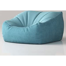 Freizeitsofa Stuhl Wohnzimmer Schlafzimmer Balkon Einleder 75x75cm Blue