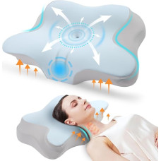 OSDUE Atminties putų pagalvė, kaklo pagalvė, ergonomiška kaklo pagalvė, pagalvė šoniniam, nugaros ir skrandžio miegui
