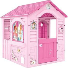 Chicos - Pink Princess Children's Outdoor Playhouse, Robust and Durable, Garden Shed Children for Boys and Girls from 2 Years, Pink (89613)