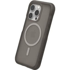 RhinoShield Case Compatible with MagSafe for [iPhone 15 Pro Max] | AirX - Ultra Padded Phone Case with Shock Protection, 30x Durability and 100% Recyclable - Pure Black