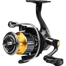 Spiningo ritė Žvejybos ritės - anglies pluošto 13lb Max Drag 5.7:1 pavarų santykis 5+1BB aliuminio ritė Ultra Smooth sūriems vandenims Gėlavandenė Bass Fishing Spining Fishing Reel