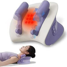 Kaklo masažuoklis, kaklo masažuoklis su šiluma, Shiatsu masažuoklis, imituojantis pirštų masažą, gali būti naudojamas įvairioms kūno dalims masažuoti, dovanos vyrams ir moterims