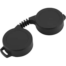 44 mm guminis okuliaro dangtelis žiūronams 8x30, 10x30, 8x32, 10x32, 8x42, 10x42, 8x50 su apsauga nuo lietaus, skirtas apsaugoti prie dirželio transportuojant ir sandėliuojant