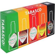 TABASCO Hot Sauce Set - Scharfe Soßen Geschenkset mit 5 verschiedenen Geschmacksrichtungen - Chili Sauce 100% natürliche Zutaten - Schärfe-Anfänger bis Schärfe-Liebhaber kommen auf ihren Geschmack