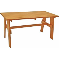 DEGAMO Freital sodo stalas 72 x 150 cm Impregnuotas pušies masyvas