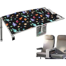 Generisch Tragbares Reisebett - Flugzeug-Design, faltbares Kinderschlafbett, Sitzerhöhung für Kleinkinder, Leichtgewichtige Konstruktion mit einfachem Aufbau | Ideal für Reisezubehör