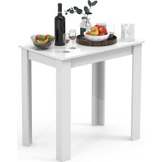 VCM medinis valgomojo stalas H 76 x W 80 x D 50 cm Virtuvės stalas Valgomojo stalas Esal