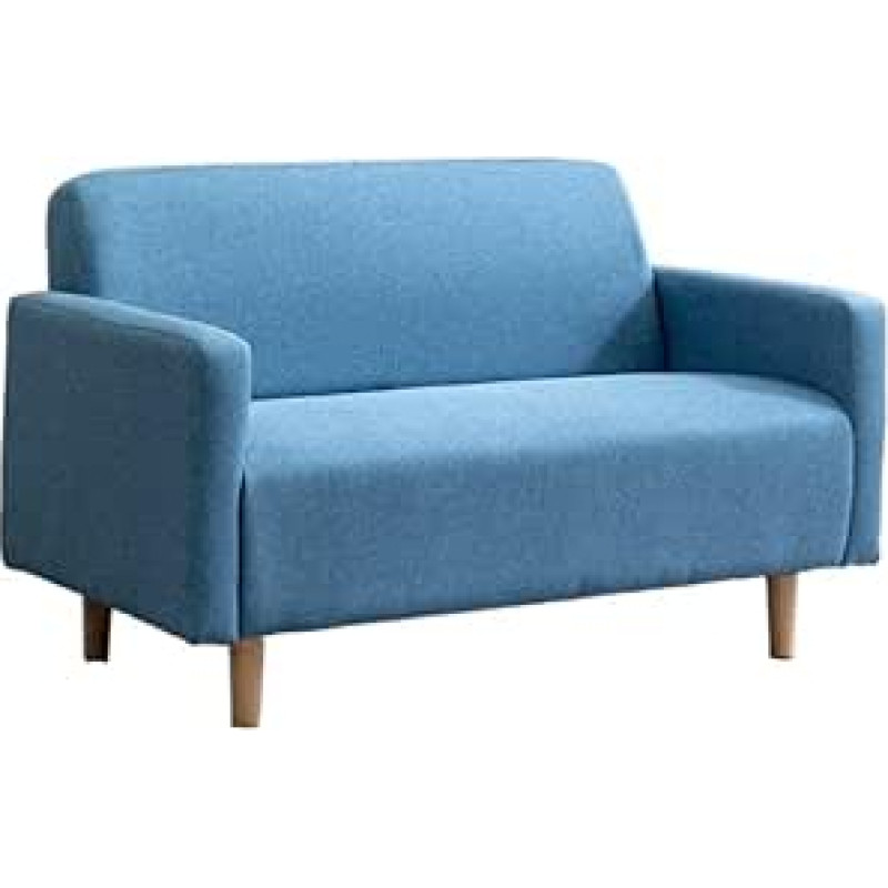 WANJEX Sofos ir sofos Kleines Sofa Doppel Einfaches Kleines Apartment Zwei-Personen-Kleidung Sofa Apartment für Wohnzimmer Ecke Schlafzimmer Salon Büro
