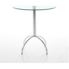 ABC home Sidabrinis skandinaviško stiliaus virtuvės stalas