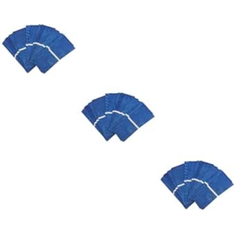 Toyvian 3 Sätze Solarzelle Flexibles Solar Solar- Mini Sonnenkollektor Batterieladegerät Für Solarpanel Ersatz-solarpanel Camping Solar Panel Polykristallin Blau 100 Stück * 3