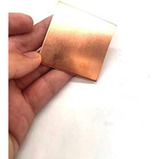 Plokščias lakštas pramoninėms formoms arba metalo menui. 99,9 % vario lakštas, 