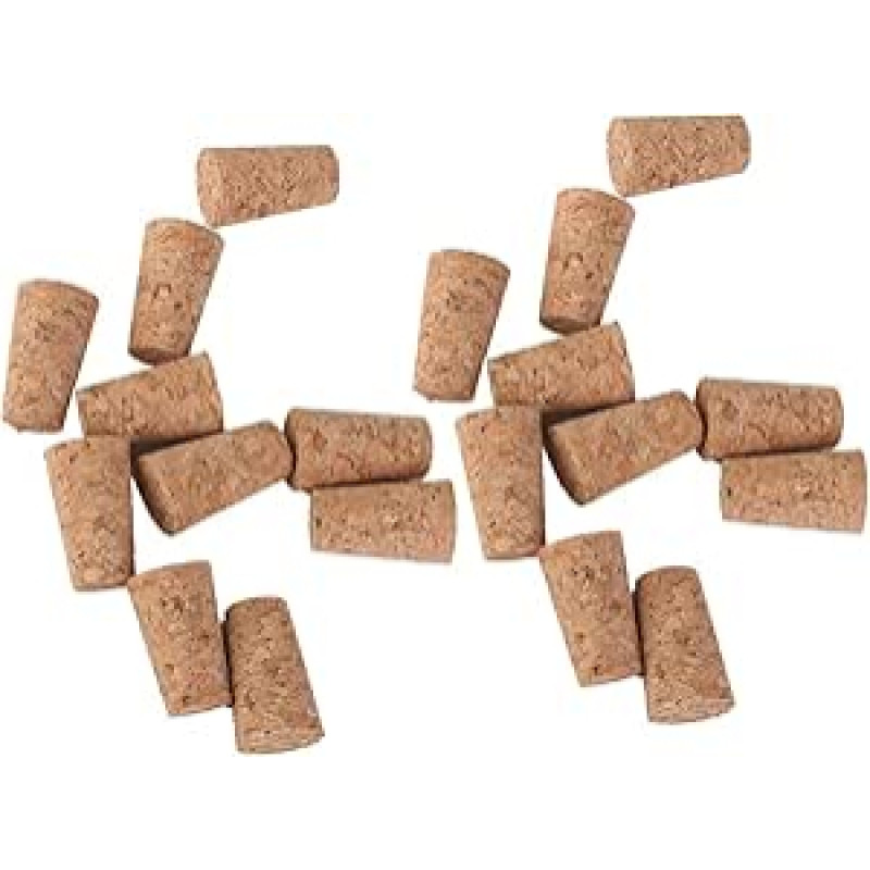 ISTOVO 20 Stück Konische Korken Stopper DIY Kunst Modell BAU 22 X 17 X 35Mm