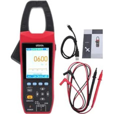 Eujgoov 3-in-1-Digital-Zangenmessgerät, True RMS 600 A Multimeter für AC DC Spannung Strom Frequenz Kapazität Diode Kontinuität Live Wire Test (17a)