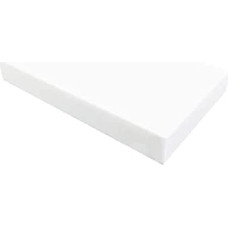 Hochdichte Schaumstoffplatte for Heimwerkerarbeiten - 30 x 40 cm didelės polistirolo plokštės modeliavimui, skulptūroms,(Balta)