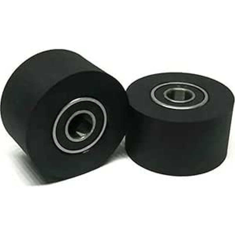 1 Stück 8 mm Innendurchmesser, 35 mm Durchmesser, Polyurethan-Formlager PUT69835-20, PU-beschichtete Rolle, 8 x 35 x 20, weicher Kunststoff(6x30x50mm)