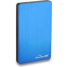 Portable External Hard Drive USB 3.0 2.5 Inch for PC Laptop Computer (320GB, Blue)