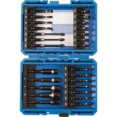 Draper Expert 05732-26 dalių smūginių atsuktuvų rinkinys tvirtame dėkle