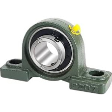 2 vnt. UCP201 UCP202 UCP203 UCP204 UCP205 UCP206 UCP207 Spindel Kissen Lager Löcher 12/15/17/20/20/25/30mm Bolzen Solide Basis (Ucp212 60mm)