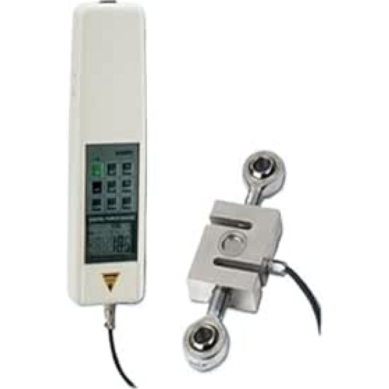 Dinamometras, 2K-Kraftmessgerät, 2KN-Digitalanzeige, externes Push-/Pull-Messgerät/Split-Dynamometer