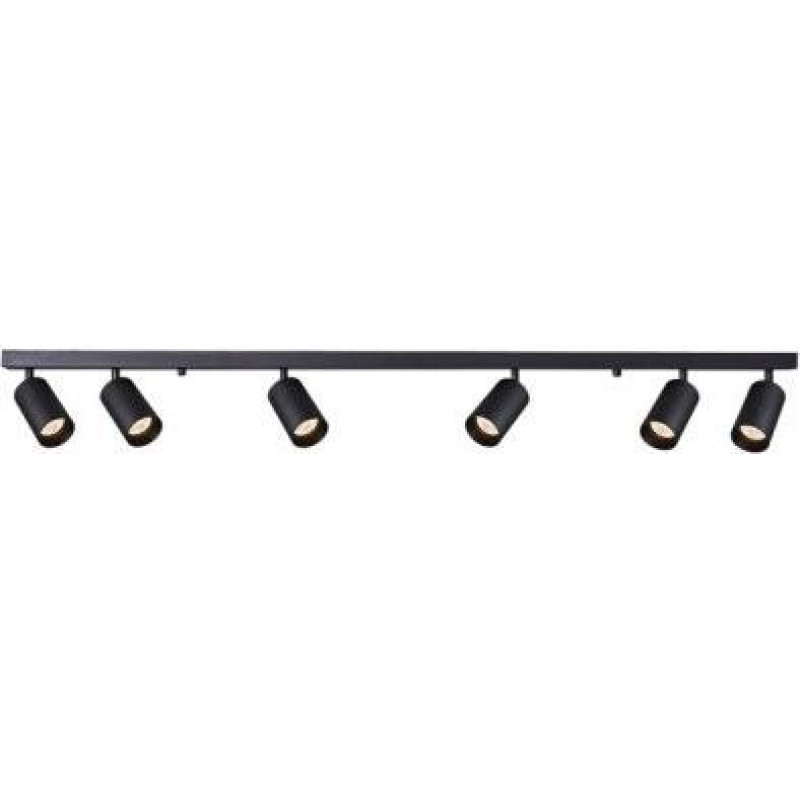 Surface mounting spotlight MALGA 6 BLACK spot 6xGU10 black EDO777351 EDO