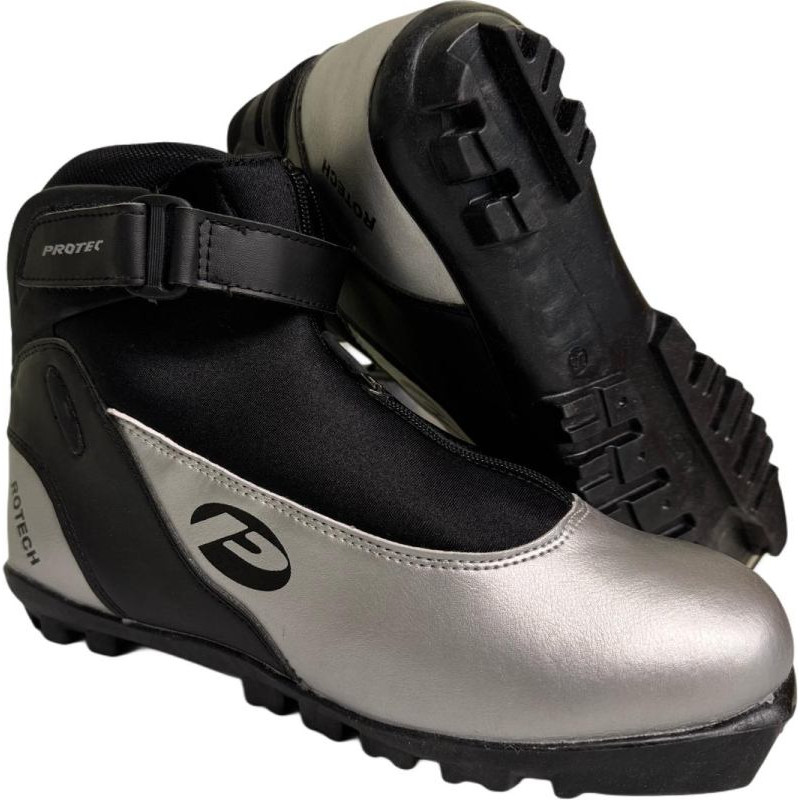 Ski boots PROTEC silverblack 43
