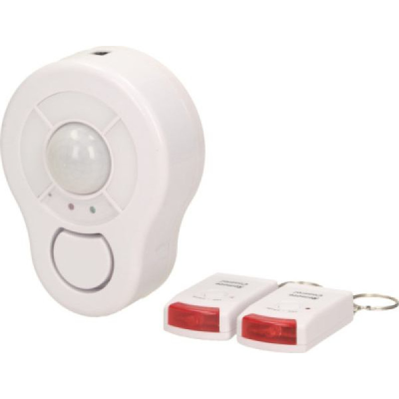Orno Wireless ceiling mini alarm with built-in siren, remote controlled, 5m, battery operated