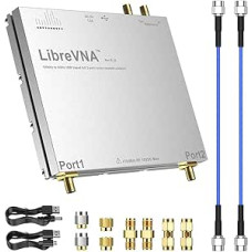 2.0 100KHz-6GHz tinklo analizatorius, pagrįstas USB, 2 prievadų su išoriniu etaloniniu įėjimu/išėjimu, 6 sluoksnių PCB matavimas