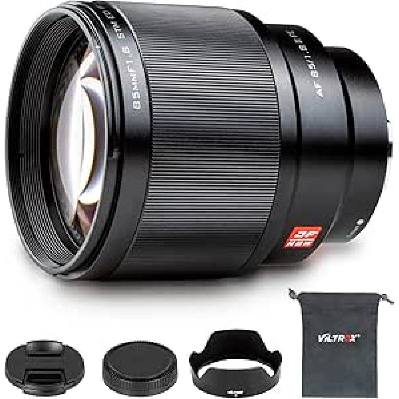 VILTROX 85 mm f/1.8 F1.8 Mark II Full Frame Prime Auto Focus for Sony E-Mount A7II A7III A7RIII A7SIII A7II A7RIV A9 A6600 A6500 A6400 A6300 A6100 A6000 A5100 A500 0000 A7c cup