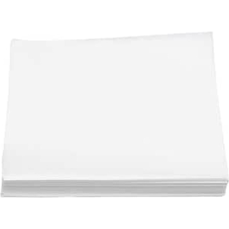Mingzhe 500 Stück Wiegepapier, Glattes Labor, Schule, Transferwaage, Messung