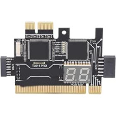 Bewinner Mainboard-Diagnosekarte, Zuverlässige Leistung für -, und -Motherboards, Schwarz