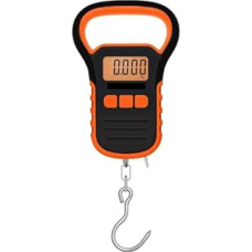 Kranwaage, Digitale Kranwaage, Gepäckwaage, Display Mit Hintergrundbeleleuchtung, 50 Kg, Elektronisch, Digital, Angeln